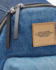 The Biker Colorblock Denim Large Backpack - Indigo Multi | Marc Jacobs on sale
