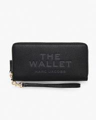 The Leather Continental Wallet - Black | Marc Jacobs US