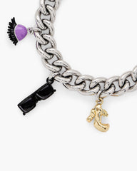 The Dollhouse Charm Bracelet - Silver/Multi | Marc Jacobs sale