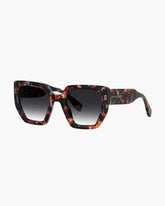 The J Marc Square Sunglasses - Havana Multi | Marc Jacobs discount