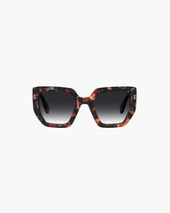 The J Marc Square Sunglasses - Havana Multi | Marc Jacobs discount
