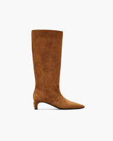 The Suede Mel Boot - Copper | Marc Jacobs US