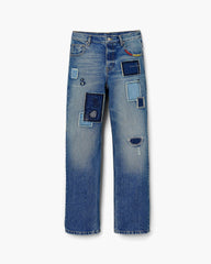 Patchwork Straight Jean - Bright Indigo | Marc Jacobs for sale