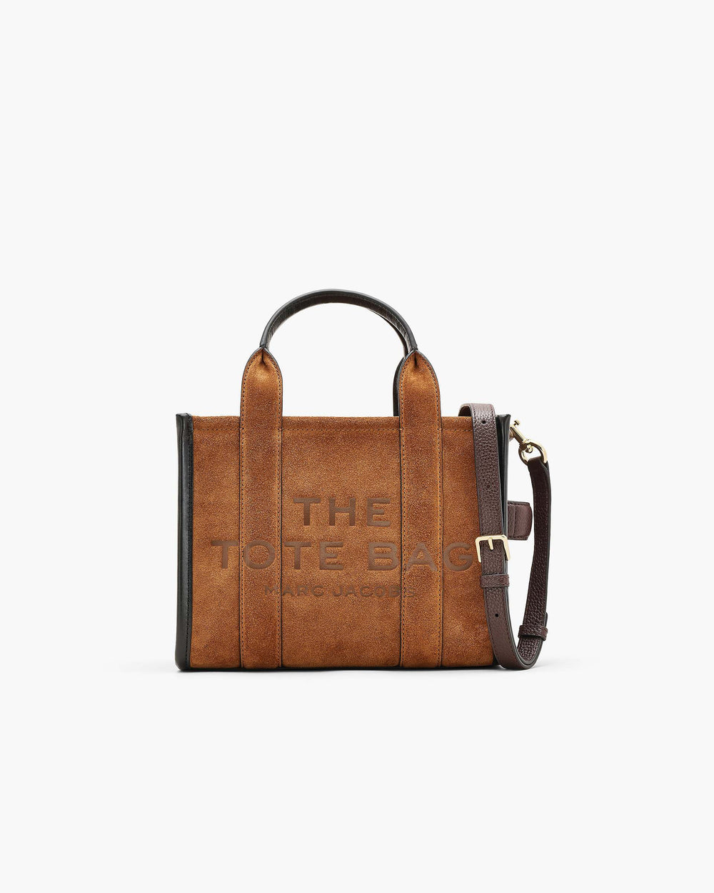 The Suede Small Tote Bag - Copper | Marc Jacobs on sale