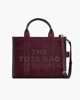 The Suede Medium Tote Bag - Dark Plum | Marc Jacobs US