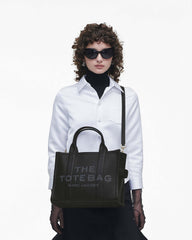 The Leather Medium Tote Bag - Black | Marc Jacobs on sale