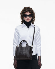 The Leather Small Tote Bag - Black | Marc Jacobs US