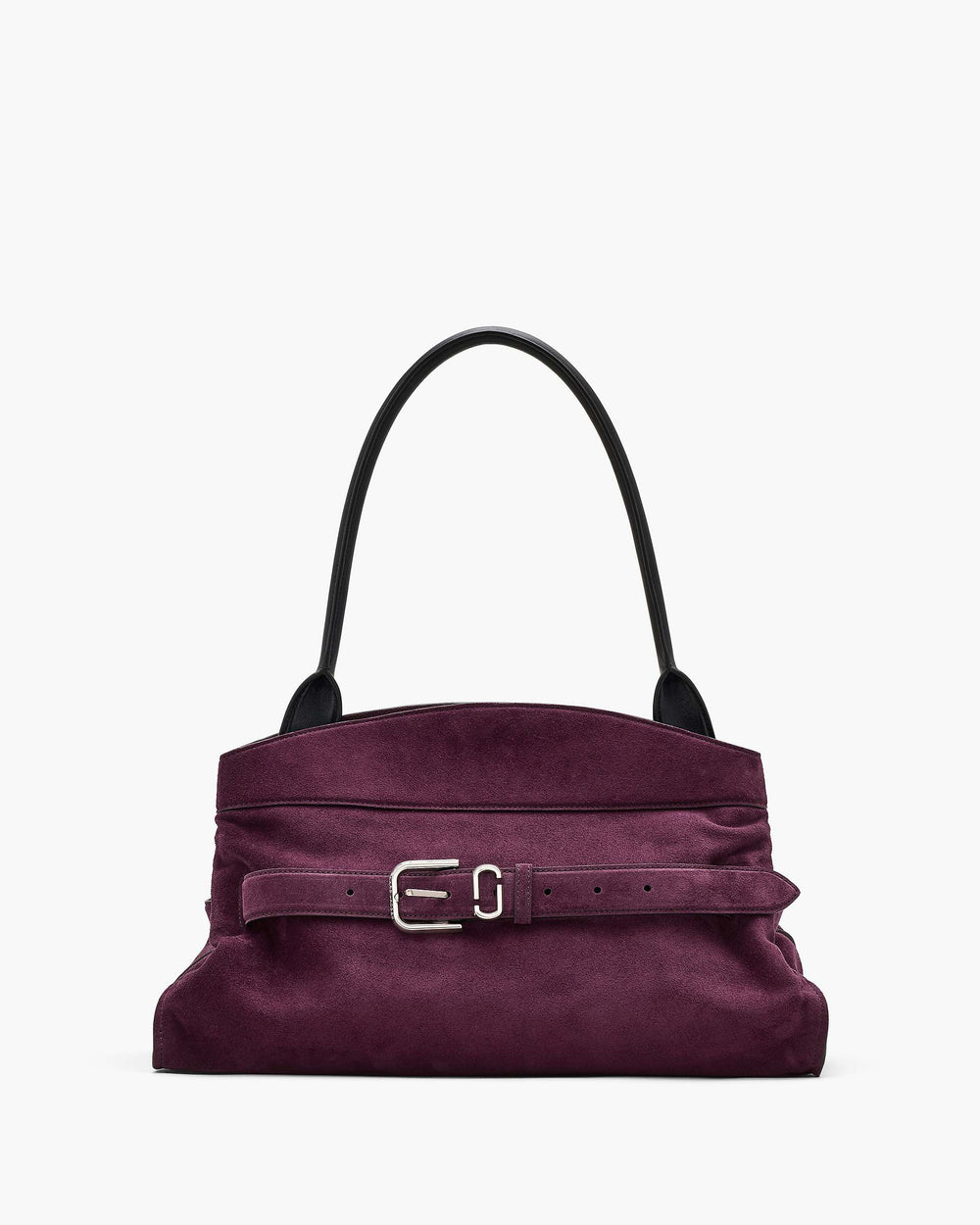 The Suede Dakota Satchel - Dark Plum | Marc Jacobs online