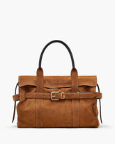 The Suede Dakota Tote - Copper | Marc Jacobs discount