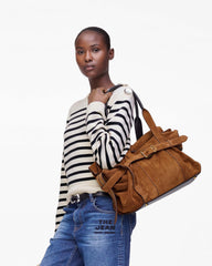 The Suede Dakota Tote - Copper | Marc Jacobs discount
