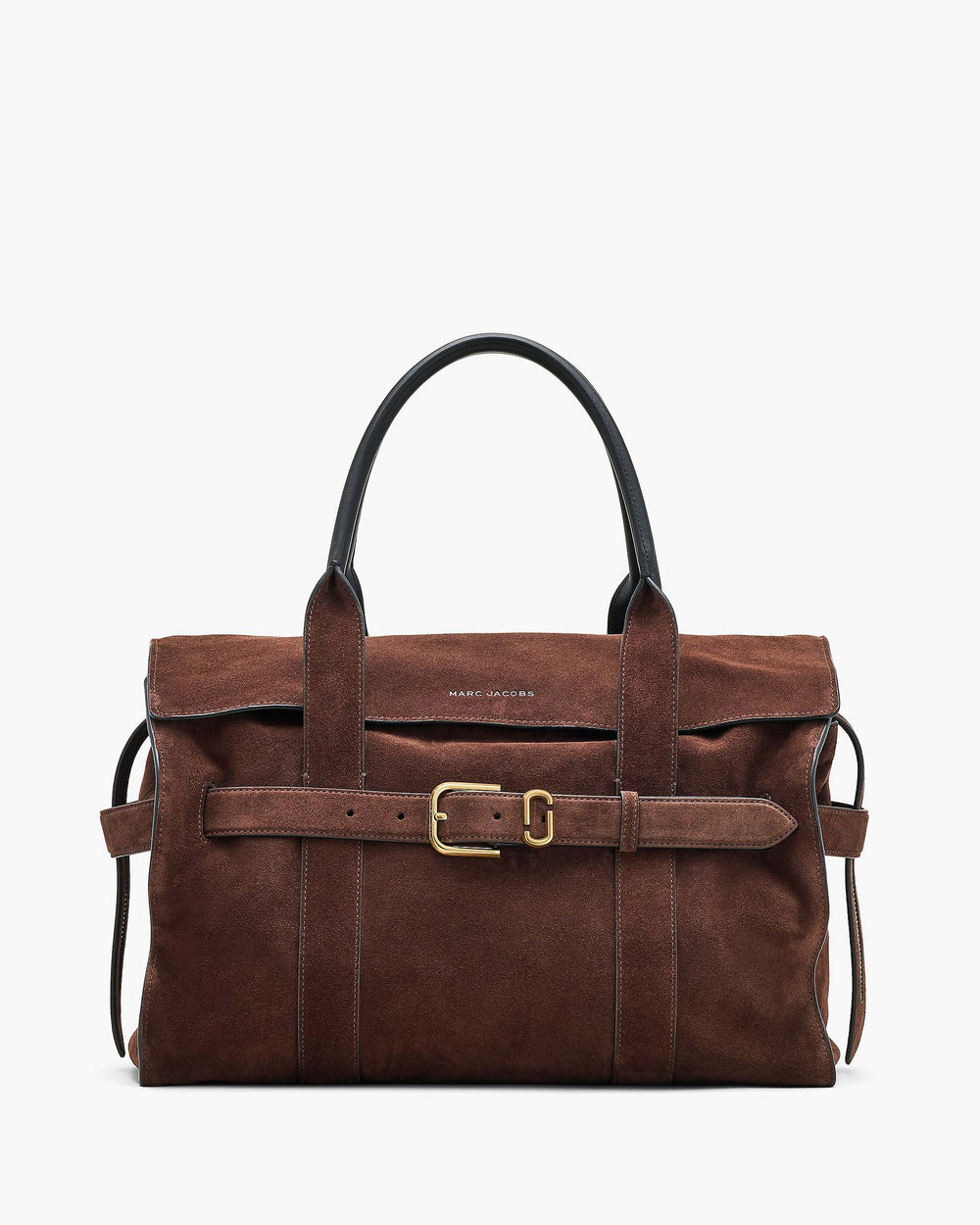 The Suede Dakota Tote - Dark Brown | Marc Jacobs online