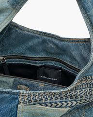 The Deconstructed Denim Sack Bag - Indigo Multi | Marc Jacobs on sale