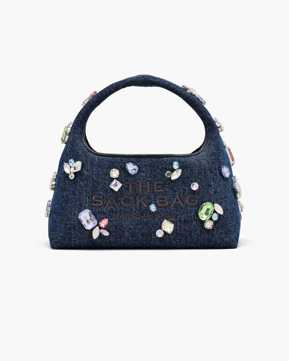 The Gem Denim Mini Sack Bag - Indigo | Marc Jacobs online