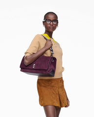 The Suede Large Dual - Dark Plum | Marc Jacobs discount