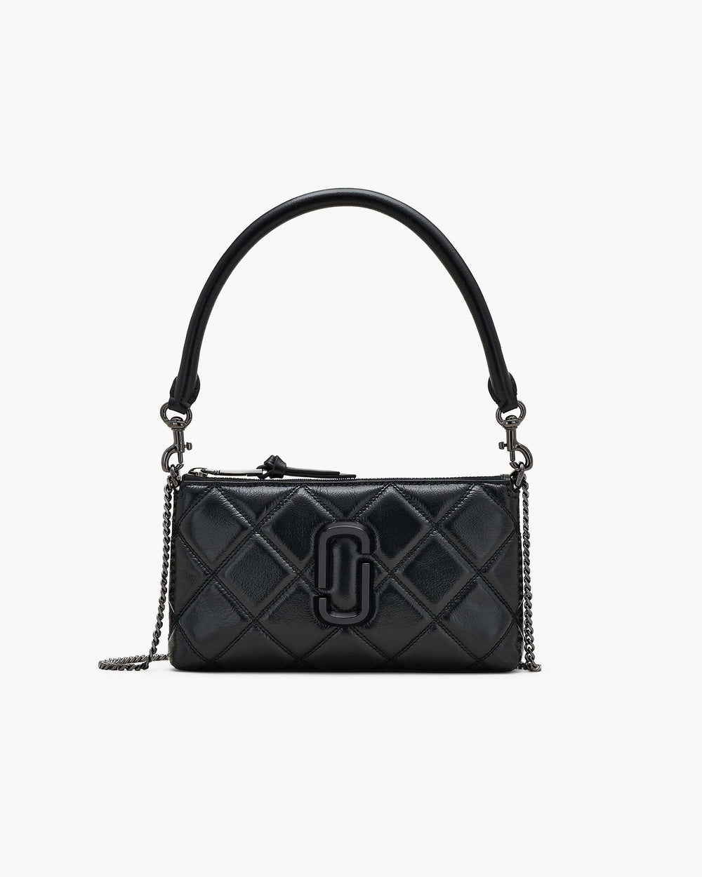 The Quilted Snapshot Convertible Shoulder Bag - Black | Marc Jacobs sale