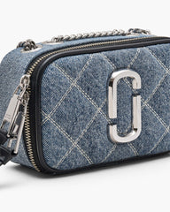 The Quilted Denim Softshot - Light Wash Indigo | Marc Jacobs for sale