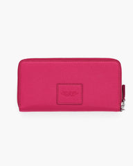 The Leather Continental Wallet - Raspberry Pink | Marc Jacobs US