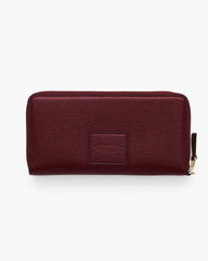 The Leather Continental Wallet - Cherry | Marc Jacobs for sale