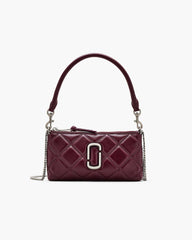 The Quilted Snapshot Convertible Shoulder Bag - Dark Plum | Marc Jacobs online