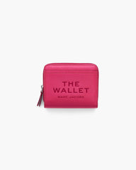 The Leather Mini Compact Wallet - Raspberry Pink|Raspberry Pink | Marc Jacobs discount