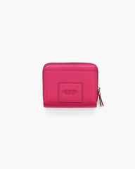 The Leather Mini Compact Wallet - Raspberry Pink|Raspberry Pink | Marc Jacobs discount