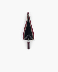 The Top Zip Charm Wallet - Dark Plum | Marc Jacobs online