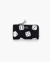 Derrick Adams X Marc Jacobs Everday Logo Slim Wallet - Black/White | Marc Jacobs US