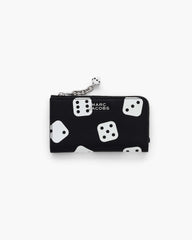 Derrick Adams X Marc Jacobs Everday Logo Slim Wallet - Black/White | Marc Jacobs US