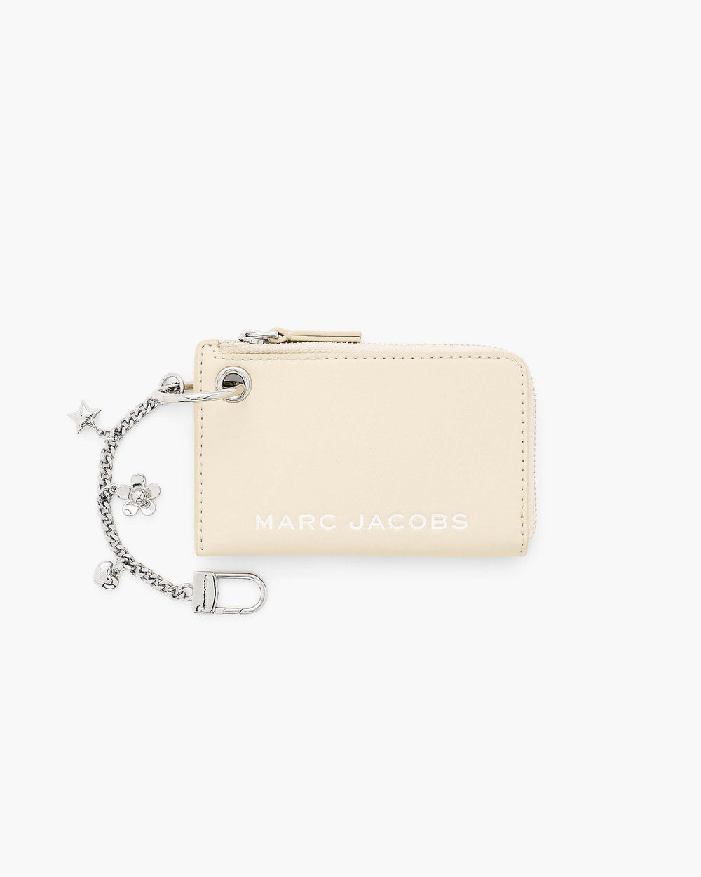 The Top Zip Charm Wallet - Cloud White | Marc Jacobs online