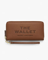 The Leather Continental Wallet - Argan Oil | Marc Jacobs discount