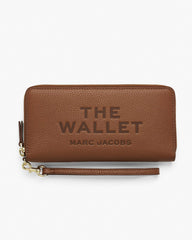 The Leather Continental Wallet - Argan Oil | Marc Jacobs discount