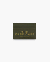 The Leather Card Case - Forest | Marc Jacobs on sale