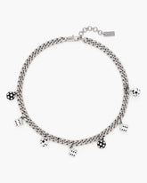 Derrick Adams X Marc Jacobs Dice Charm Necklace - Silver/Multi | Marc Jacobs discount