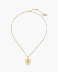 The Daisy Balloon Necklace - Light Antique Gold | Marc Jacobs online