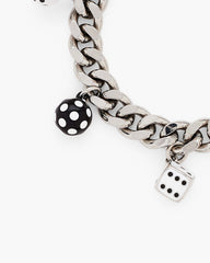 Derrick Adams X Marc Jacobs Dice Charm Bracelet - Silver/Multi | Marc Jacobs on sale