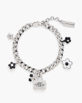 The Daisy Balloon Charm Bracelet - Black/White | Marc Jacobs discount