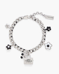 The Daisy Balloon Charm Bracelet - Black/White | Marc Jacobs discount