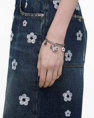 The Daisy Balloon Charm Bracelet - Black/White | Marc Jacobs discount