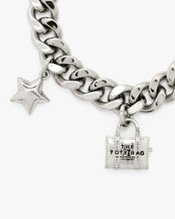 The Mini Icon Charm Bracelet - Light Antique Silver | Marc Jacobs online