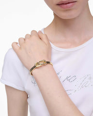 The Dual Cuff Bracelet - Gold | Marc Jacobs discount