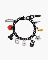 The Collector Charm Bracelet - Black Multi | Marc Jacobs on sale