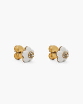 The Daisy Stud Earrings - Gold/White | Marc Jacobs on sale