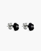 The Daisy Pave Earrings - Black/Crystal | Marc Jacobs US