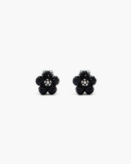 The Daisy Pave Earrings - Black/Crystal | Marc Jacobs US
