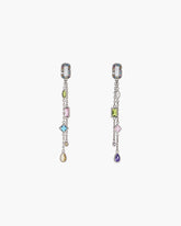 The J Marc Luxe Gem Linear Earrings - Silver/Multi | Marc Jacobs for sale
