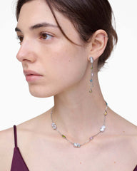 The J Marc Luxe Gem Linear Earrings - Silver/Multi | Marc Jacobs for sale