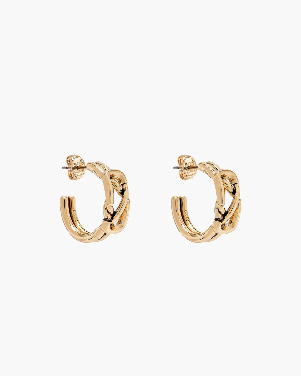 The Dual Hoop Earrings - Gold | Marc Jacobs on sale