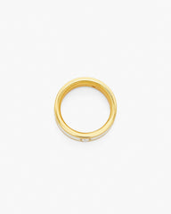 The Marc Jacobs Enamel Ring - Gold/Cream | Marc Jacobs on sale