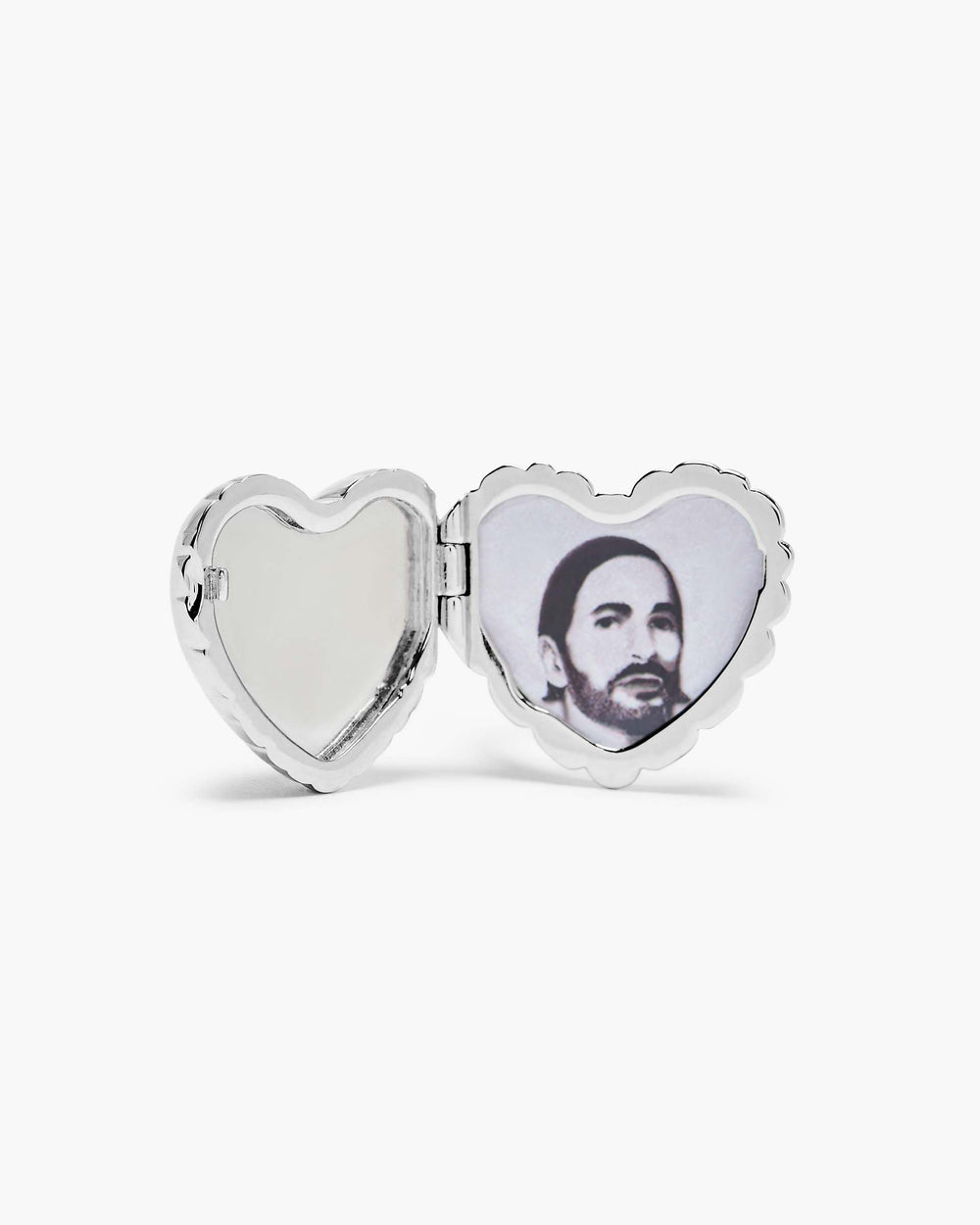 The Heart Balloon Locket Ring - Light Antique Silver | Marc Jacobs US