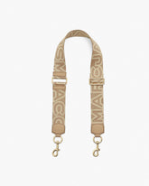 The Outline Logo Webbing Strap - Camel | Marc Jacobs online